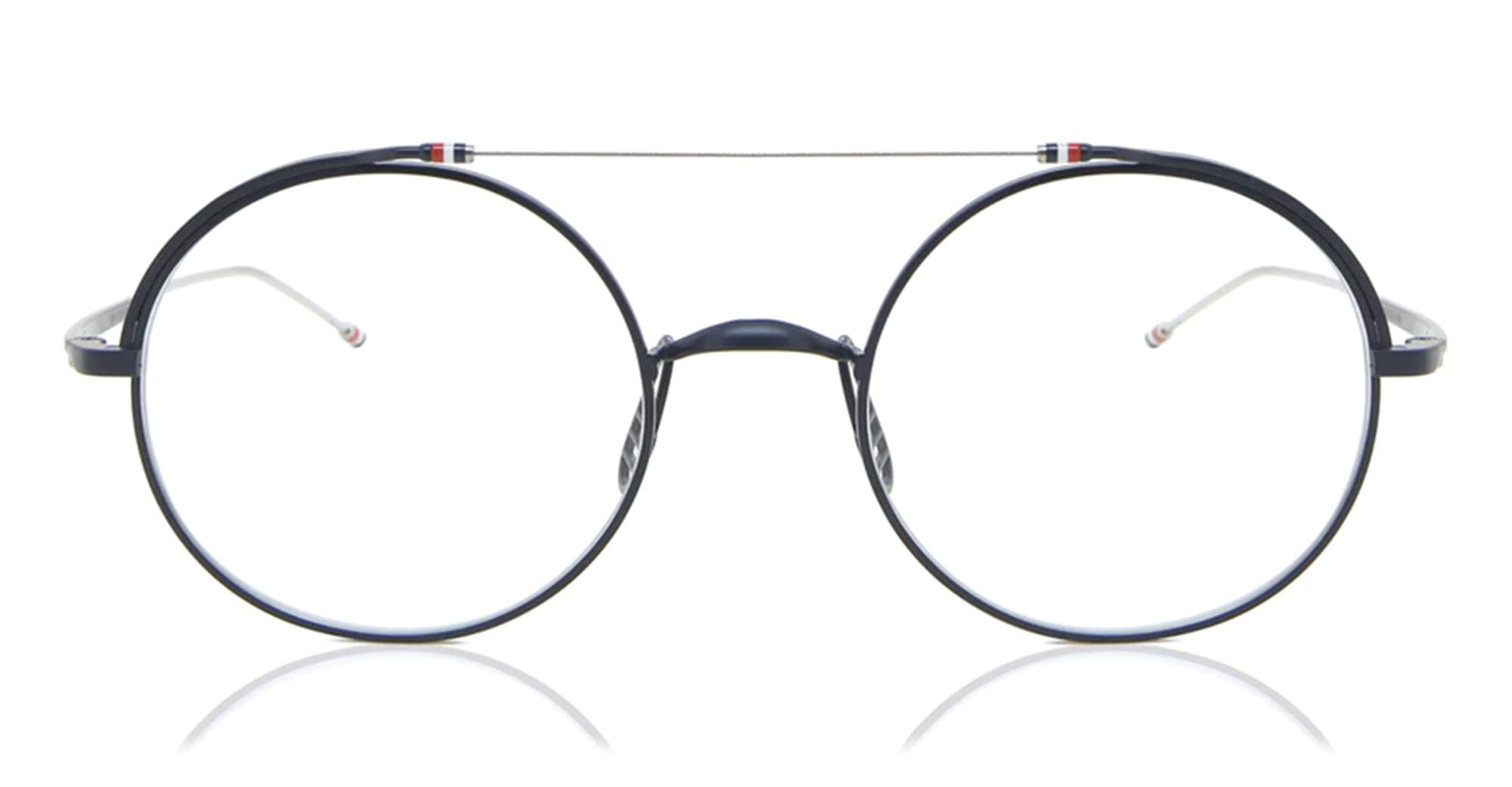 Thom Browne Tbx 910 - navy / silver rx – Mondello 1962