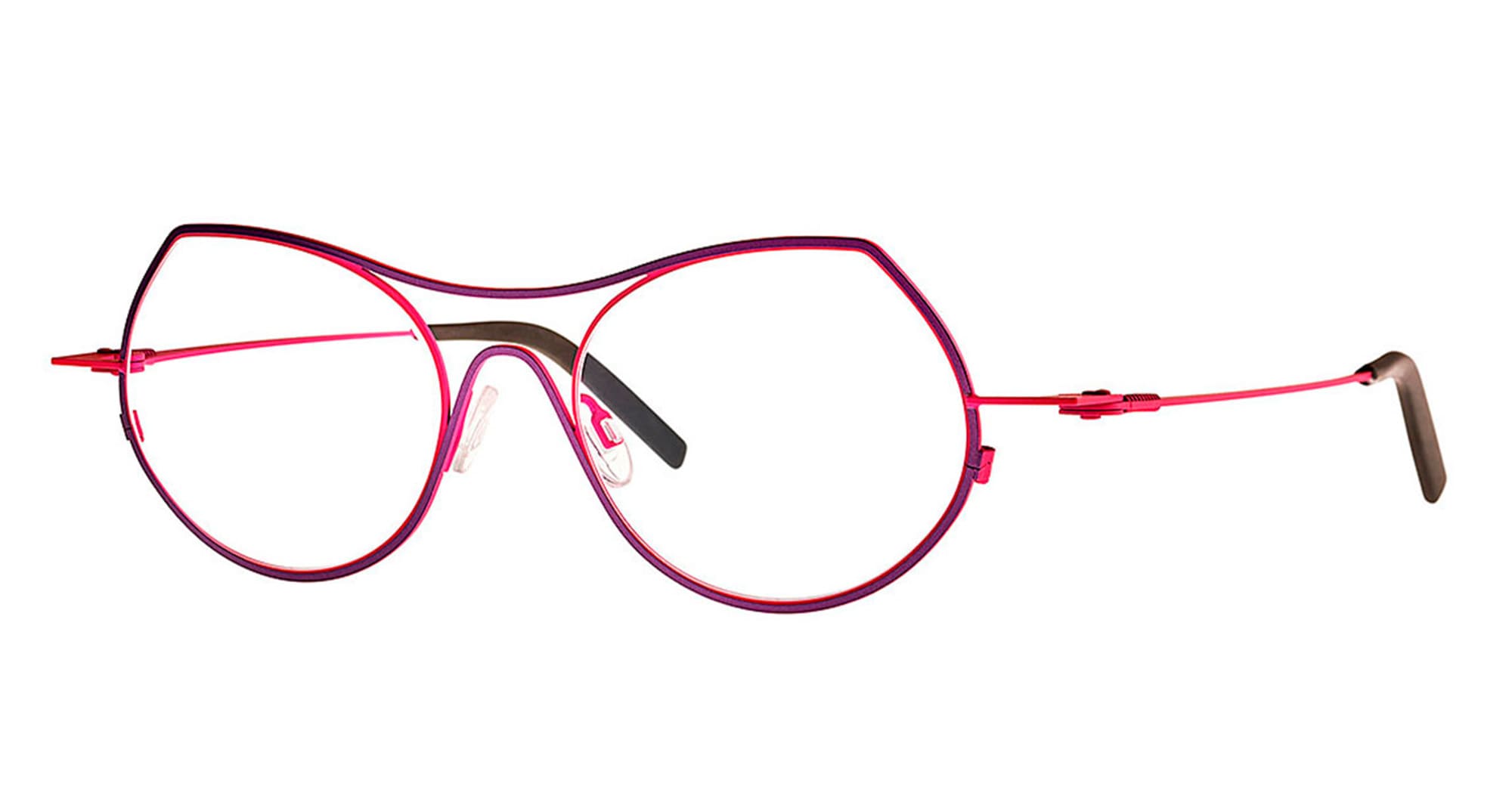Theo eyewear Isobath - 368 fluo pink / purple shine – Mondello 1962