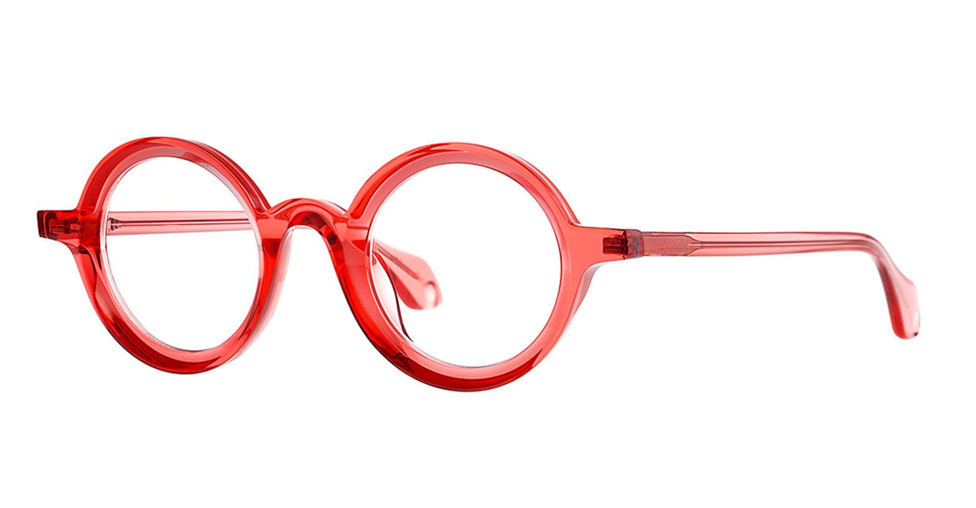 Theo eyewear Mille+88 14 - transparent red rx – Mondello 1962