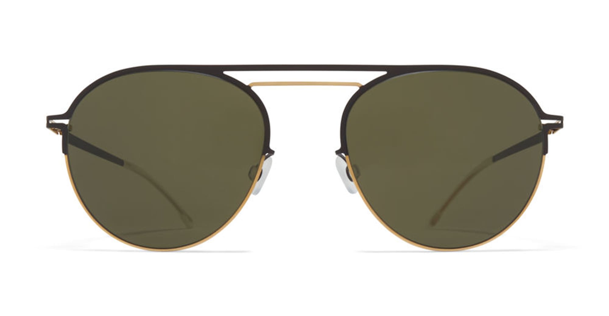Mykita Duane - gold / dark brown – Mondello 1962