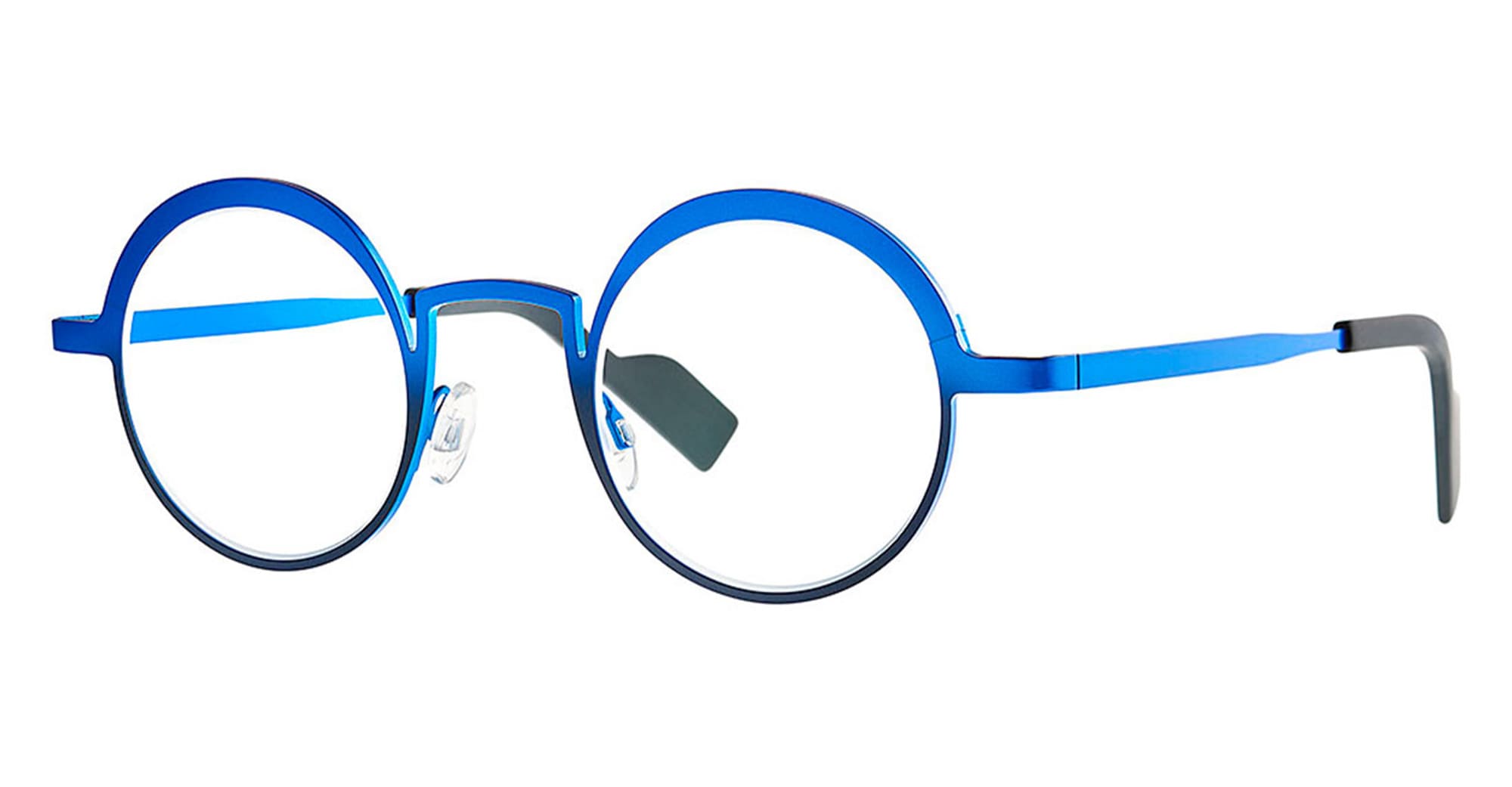 Theo eyewear Breath - 412 electric blue / dark night rx – Mondello