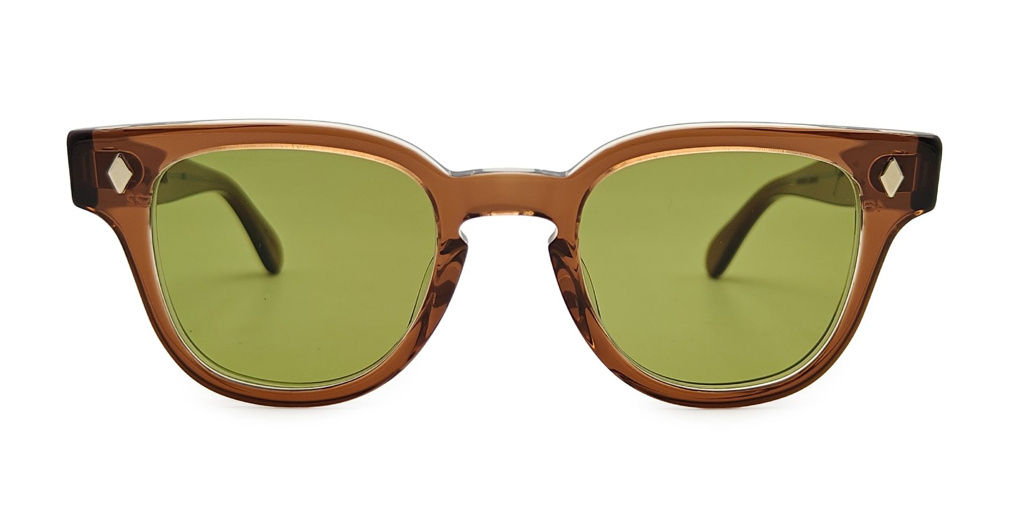 【最終値下げ】JULIUS TART OPTICAL BRYAN 46-22 Julius Tart Bryan 46x22 - brown crystal ii / green lens – Mondello