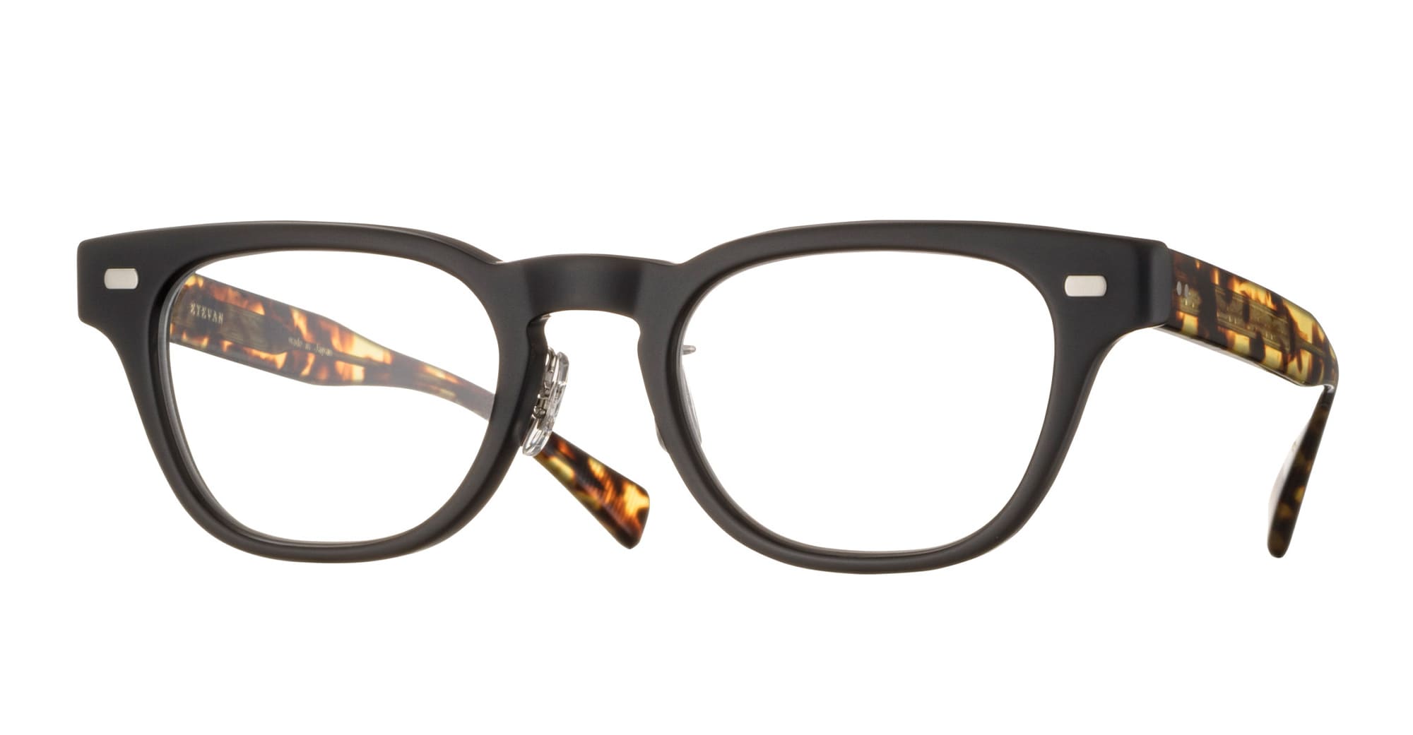 Eyevan Hank - black / tortoise rx – Mondello 1962