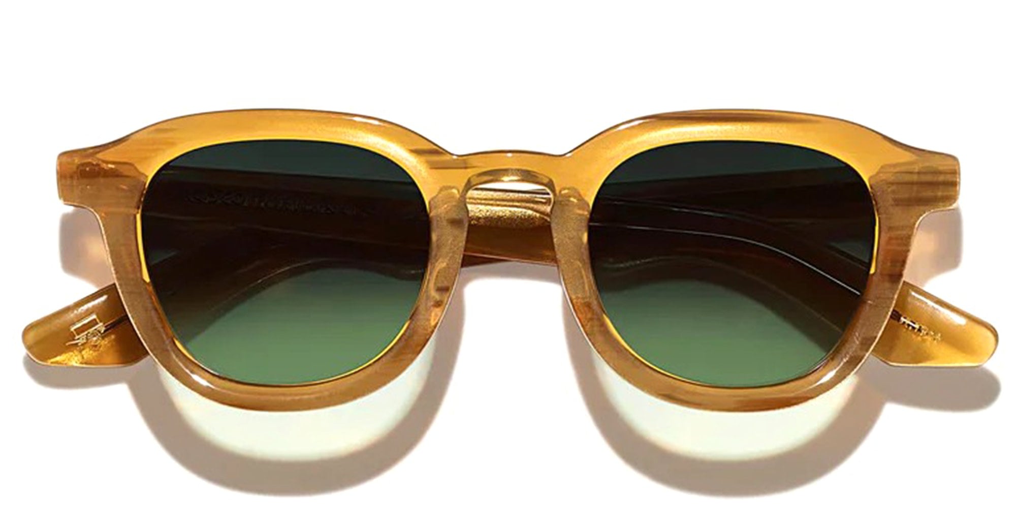 Moscot Dahven (47) - blonde / forest wood lens – Mondello 1962