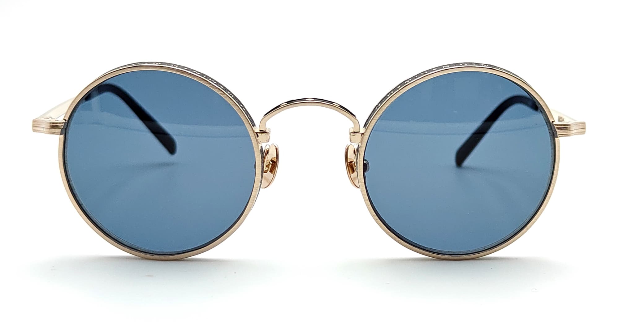 Matsuda M3100 - brushed gold / matte black – Mondello 1962