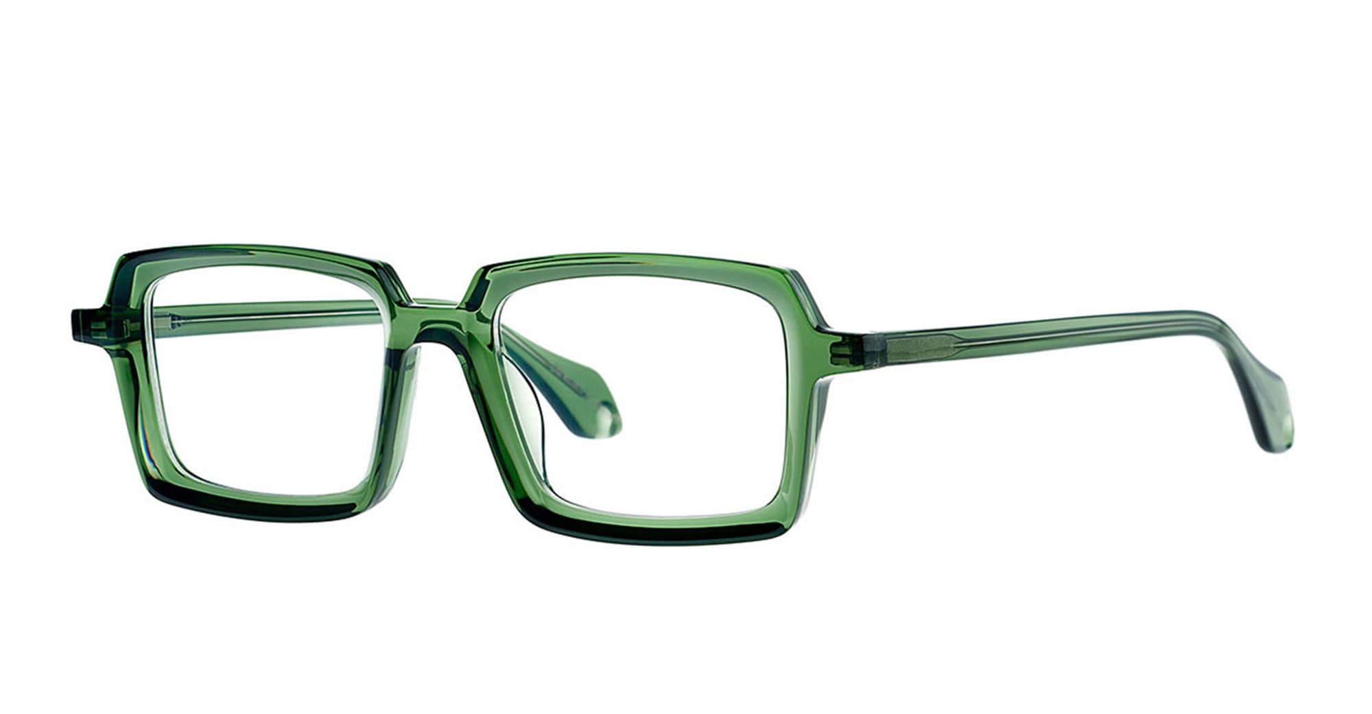 眼鏡　theo：テオ　\" BROCCOLI \" Theo® Broccoli Square Eyeglasses - EuroOptica