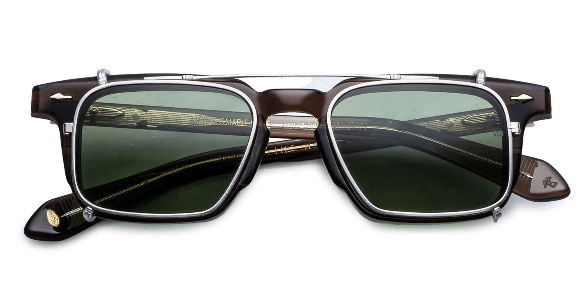 Jacques Marie Mage Moscova clip on - silver – Mondello 1962