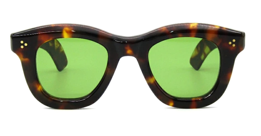 Max Pittion Casse wellington - dark tortoise / green lens