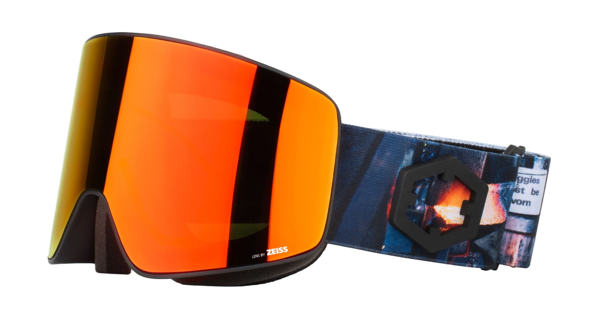 out of void goggles Void Blacksmith snow goggle with Red MCI lens