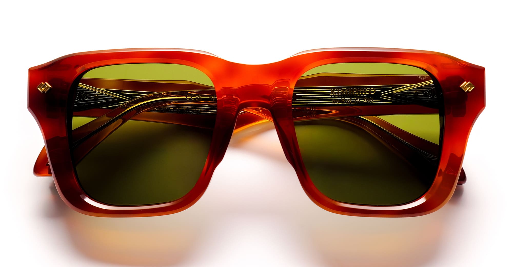 Daizo Kimihiko - havana light / green lens – Mondello 1962