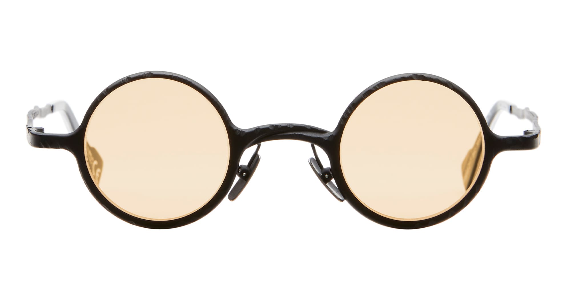 Kuboraum Mask z17 - black matte / orange lens – Mondello 1962