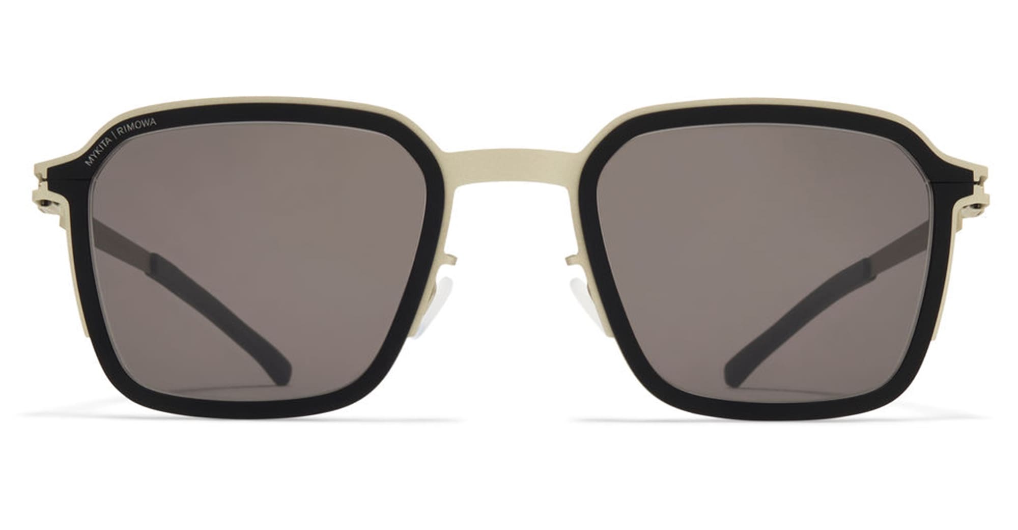 Mykita Mr002 al3 - titan / black / brown lens – Mondello 1962