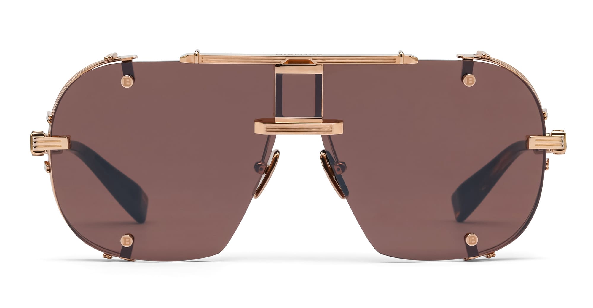 Balmain Colonel - rose gold / brown swirl – Mondello 1962