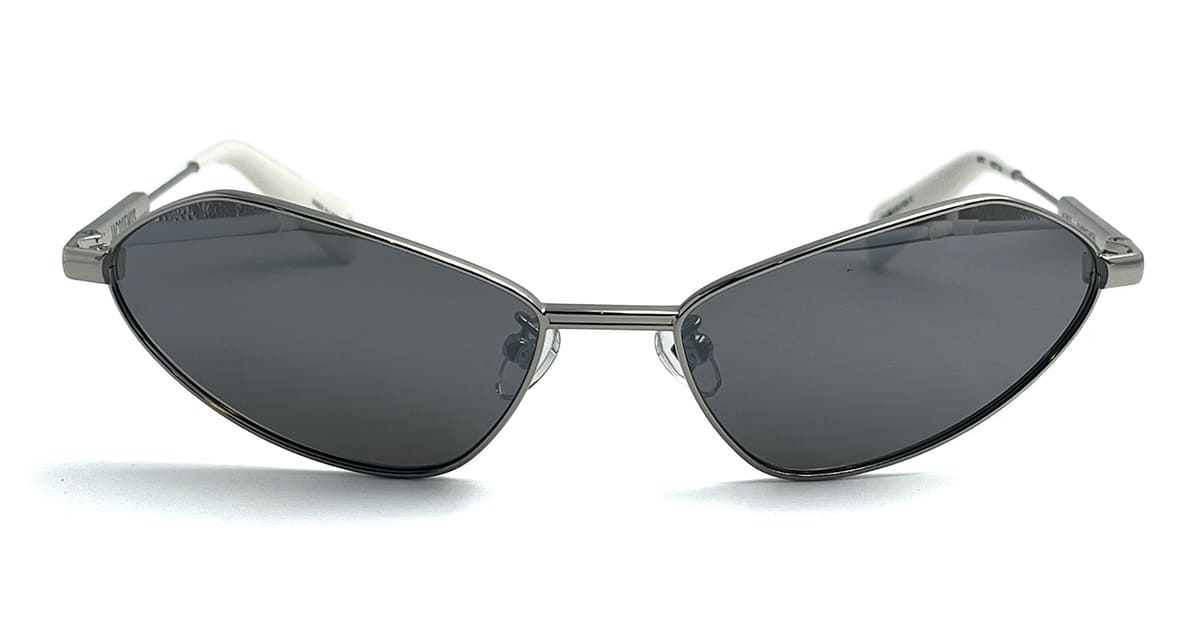 Jacquemus Bambino metal - silver / matt white – Mondello 1962