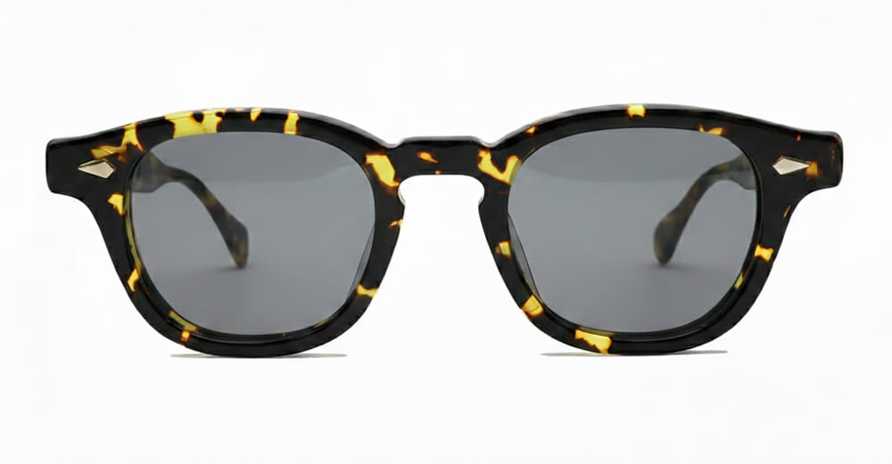 Julius Tart Ar 46x24 - tokyo tortoise / light grey lens – Mondello