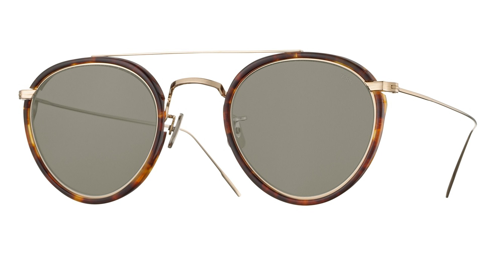 1960s　ジョン・オーワー・レイク　エケナスガラス Eyevan 762 - 3013 gold / tortoise / green lens – Mondello 1962
