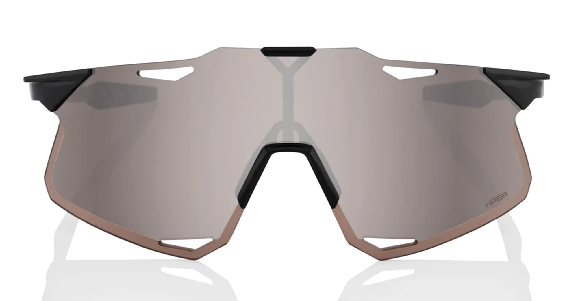 Hypercraft gloss black hiper silver lens