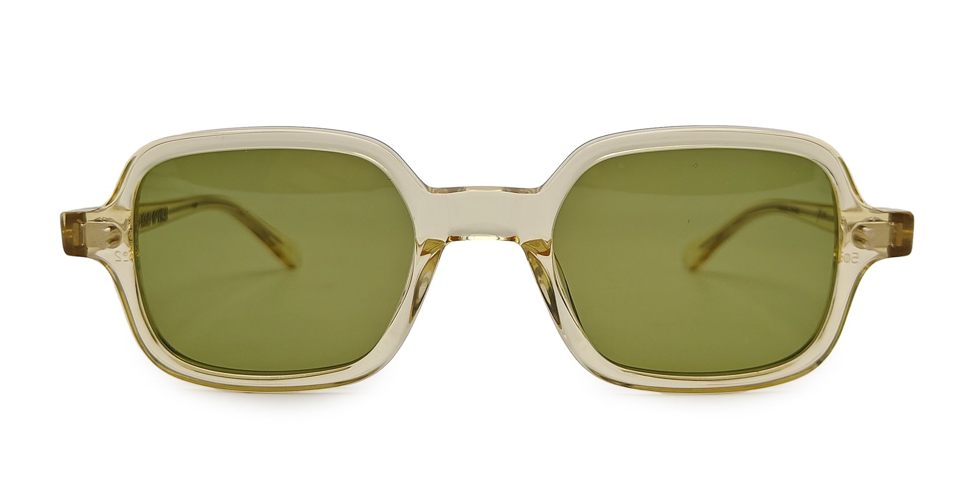 Julius Tart T-square - champagne / green lens – Mondello 1962