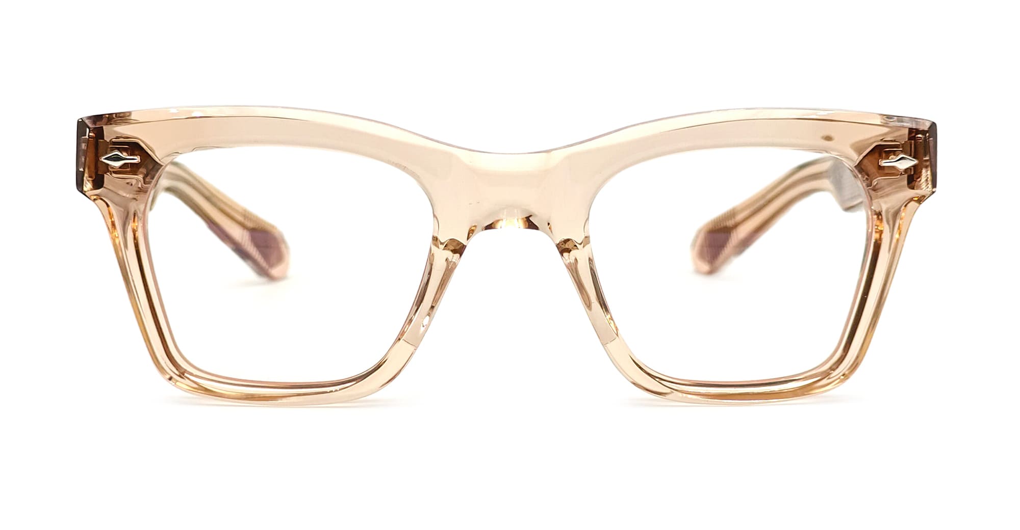タイムセール★ジャックマリーマージュ　メガネフレーム PICABIA SAND Jacques Marie Mage | Picabia in Sand Eyeglasses - twelvesixtynine