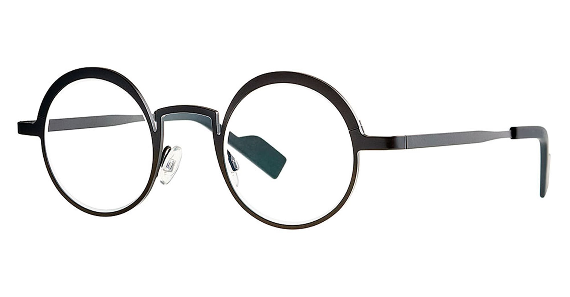 Theo eyewear Breath - 468 matte black / addo grey rx – Mondello 1962