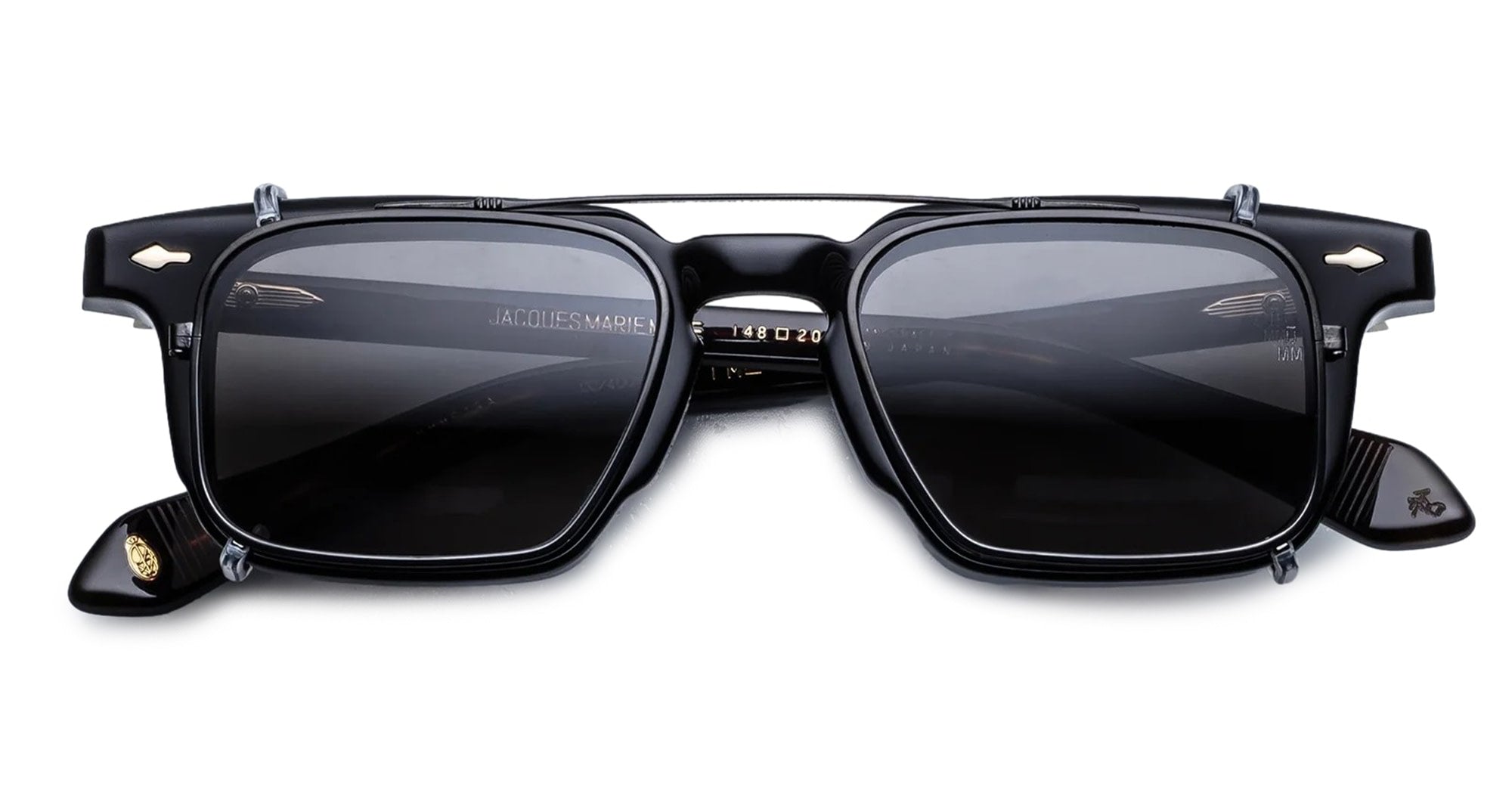 Jacques Marie Mage Moscova clip on - black – Mondello 1962