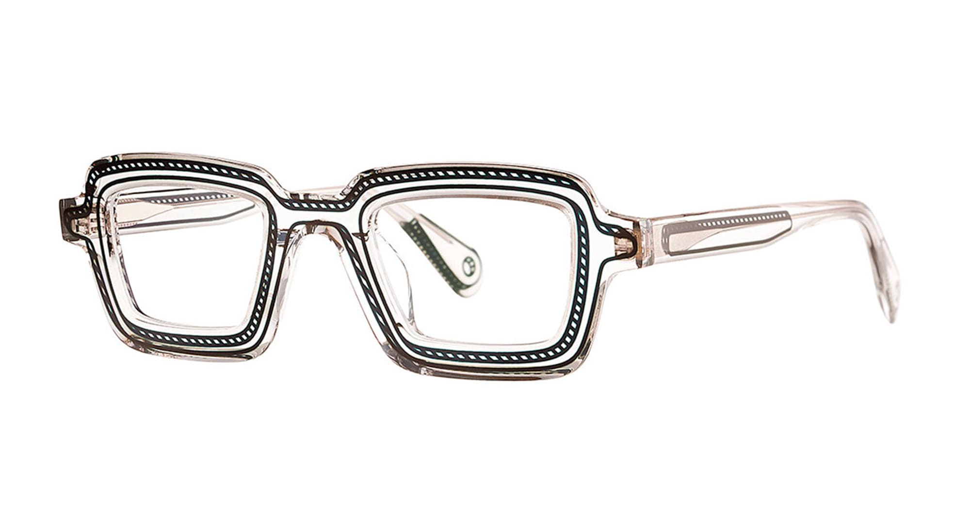 Theo eyewear Yk - 002 transparent rx – Mondello 1962
