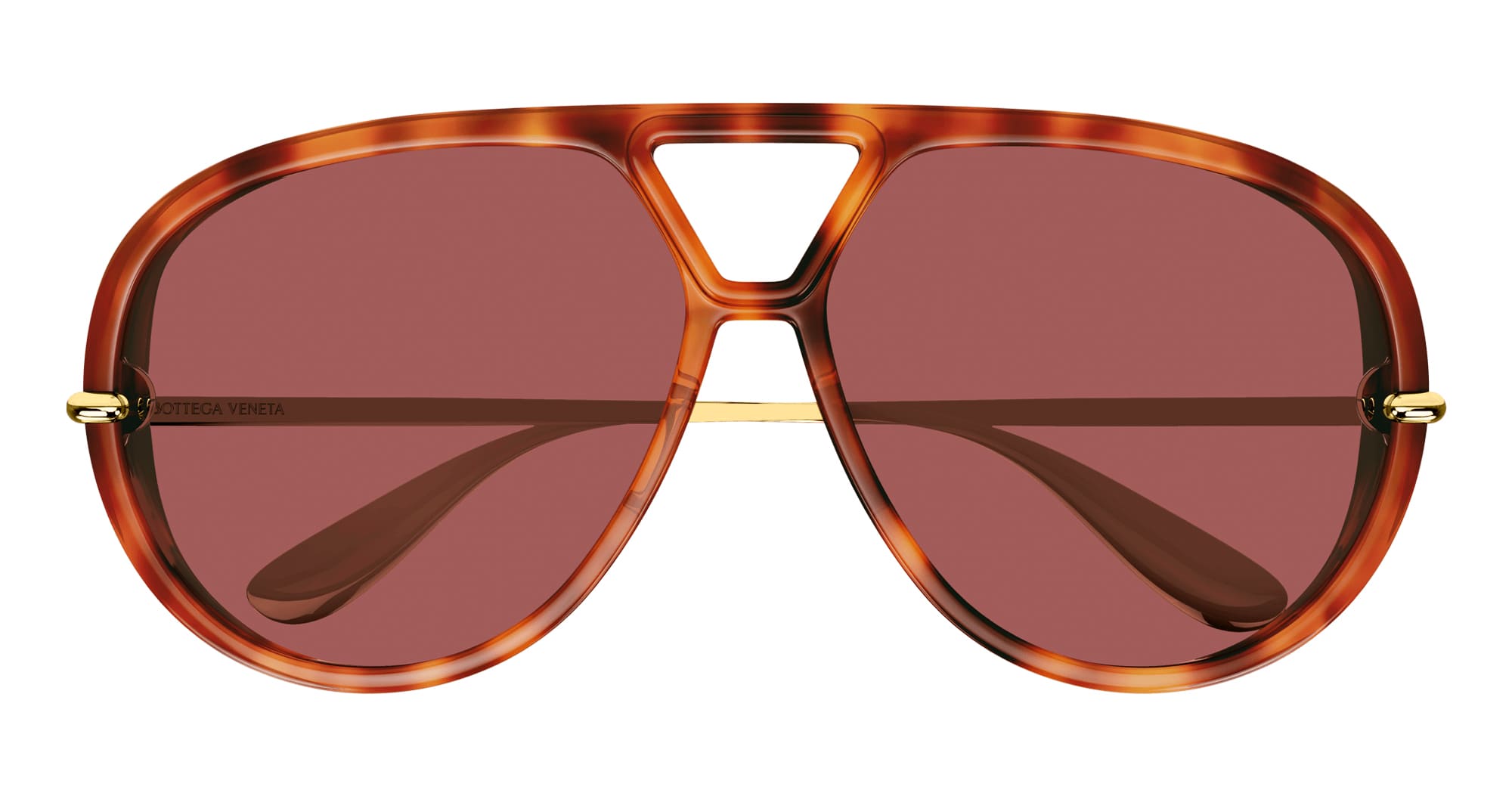 Bottega Veneta Bv1274s-002 - havana / gold – Mondello 1962