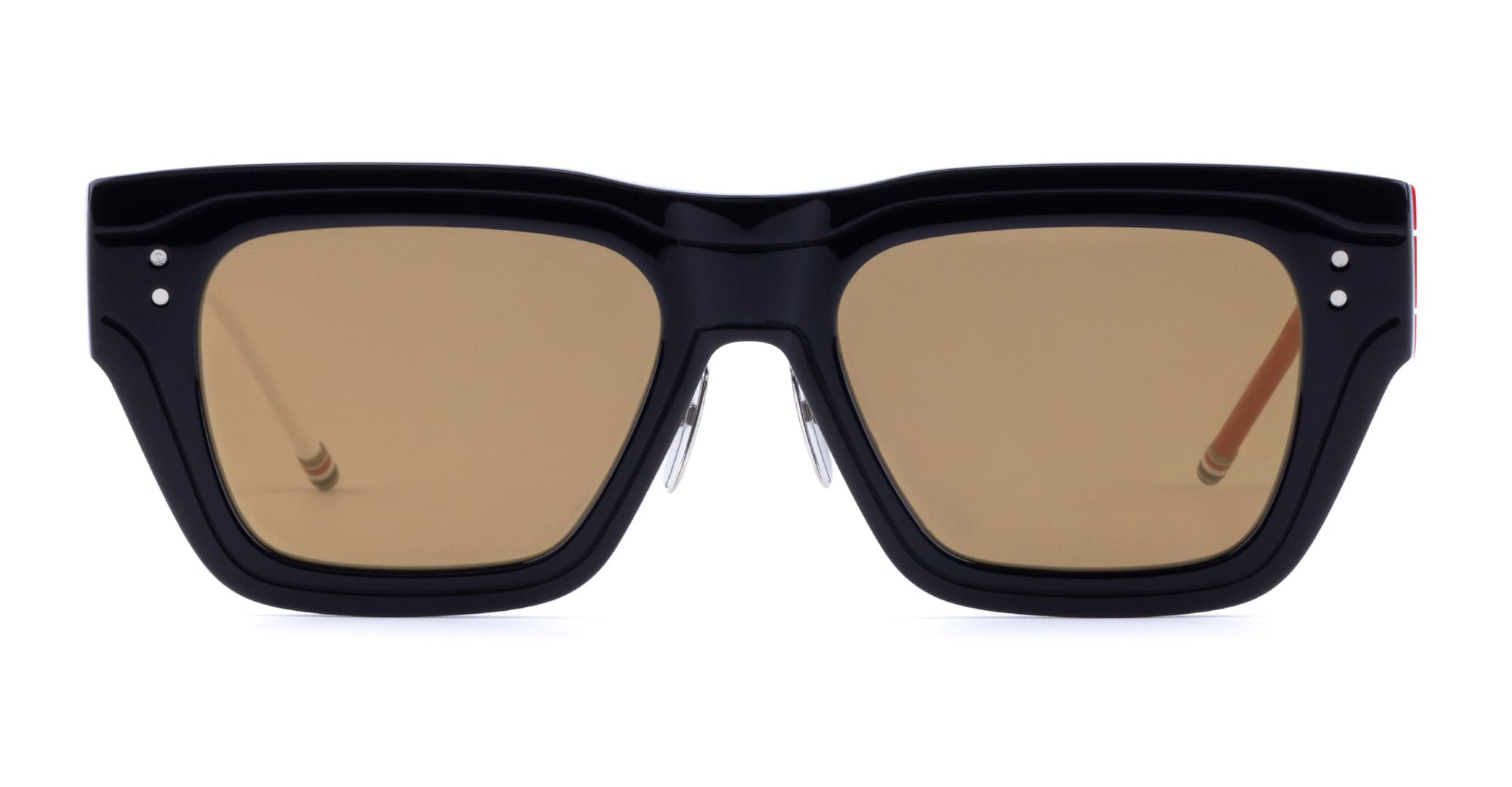 Thom Browne Rectangular - navy / white / red asian fit – Mondello 1962