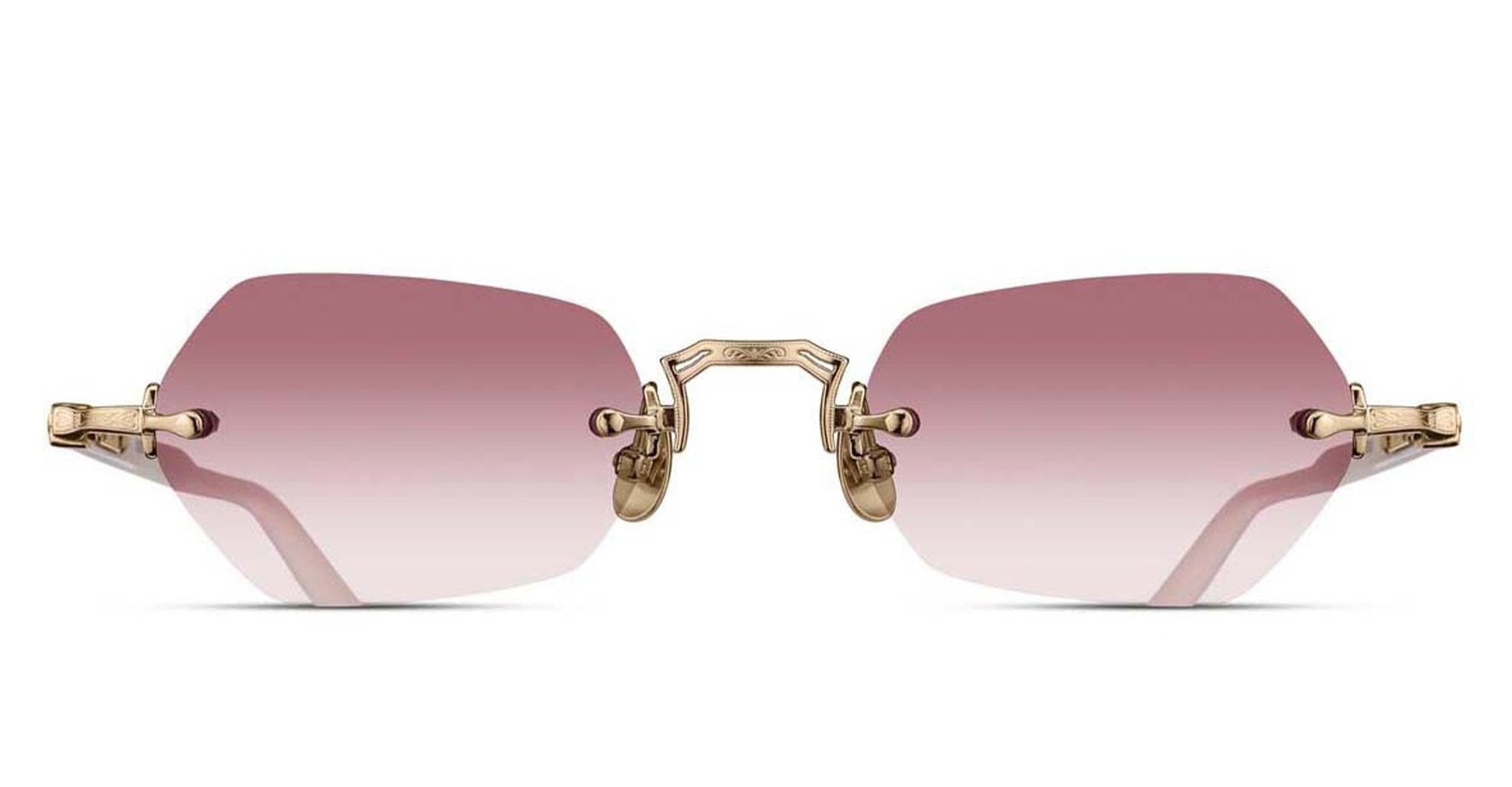 Matsuda M5011 - brushed gold / milk white – Mondello 1962