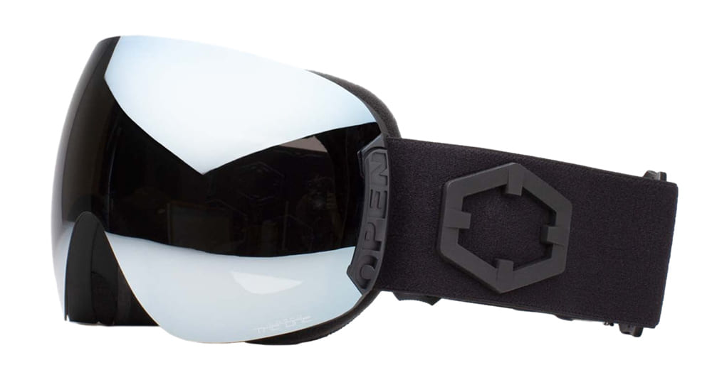 out of open goggles Open