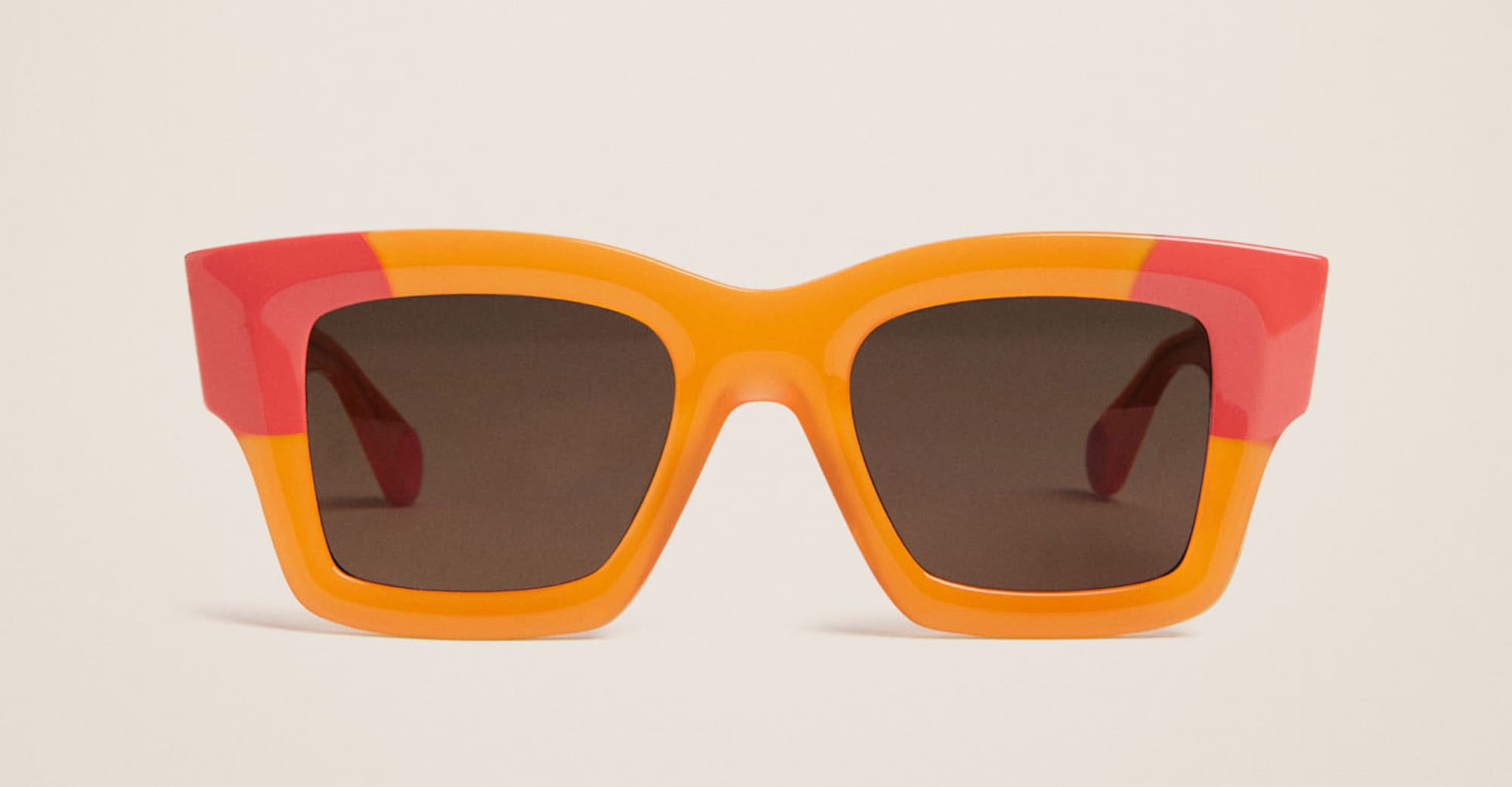 Jacquemus Les lunettes baci - multi orange – Mondello 1962 display picture 3