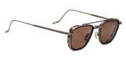 Ottica Mondello Roma - Jacques Marie Mage - JMMAZ-3U - AYRTON SENNA BY JMM: 1992 in ANTIQUE GOLD - Titanium - shape Pilot - Gold - EYEWEAR - SUNGLASSES - Unisex,Uomo,Donna,Women,Men - lens Brown - Made In Japan