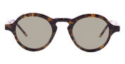 Ottica Mondello Roma - Thom Browne - UES926A-G0002-205-47 - ROUND - DARK BROWN - Acetate - shape Round - brown - EYEWEAR - SUNGLASSES - Uomo,Men - lens Green - Made In Japan