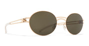 Ottica Mondello Roma - Mykita - 10088815 - DADA - CHAMPAGNE GOLD / RAWGREEN - stainless steel - shape  - gold, green - EYEWEAR - SUNGLASSES - Unisex,Uomo,Donna,Women,Men - lens  - Made In Germany