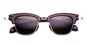 Ottica Mondello Roma - Jacques Marie Mage - JMMTQ-R7 - SARTRE - BORDEAUX EMPIRE - Acetate, titanium - shape Wellington - burgundy - EYEWEAR - SUNGLASSES - Unisex,Uomo,Donna,Women,Men - lens Brown - Made In Japan