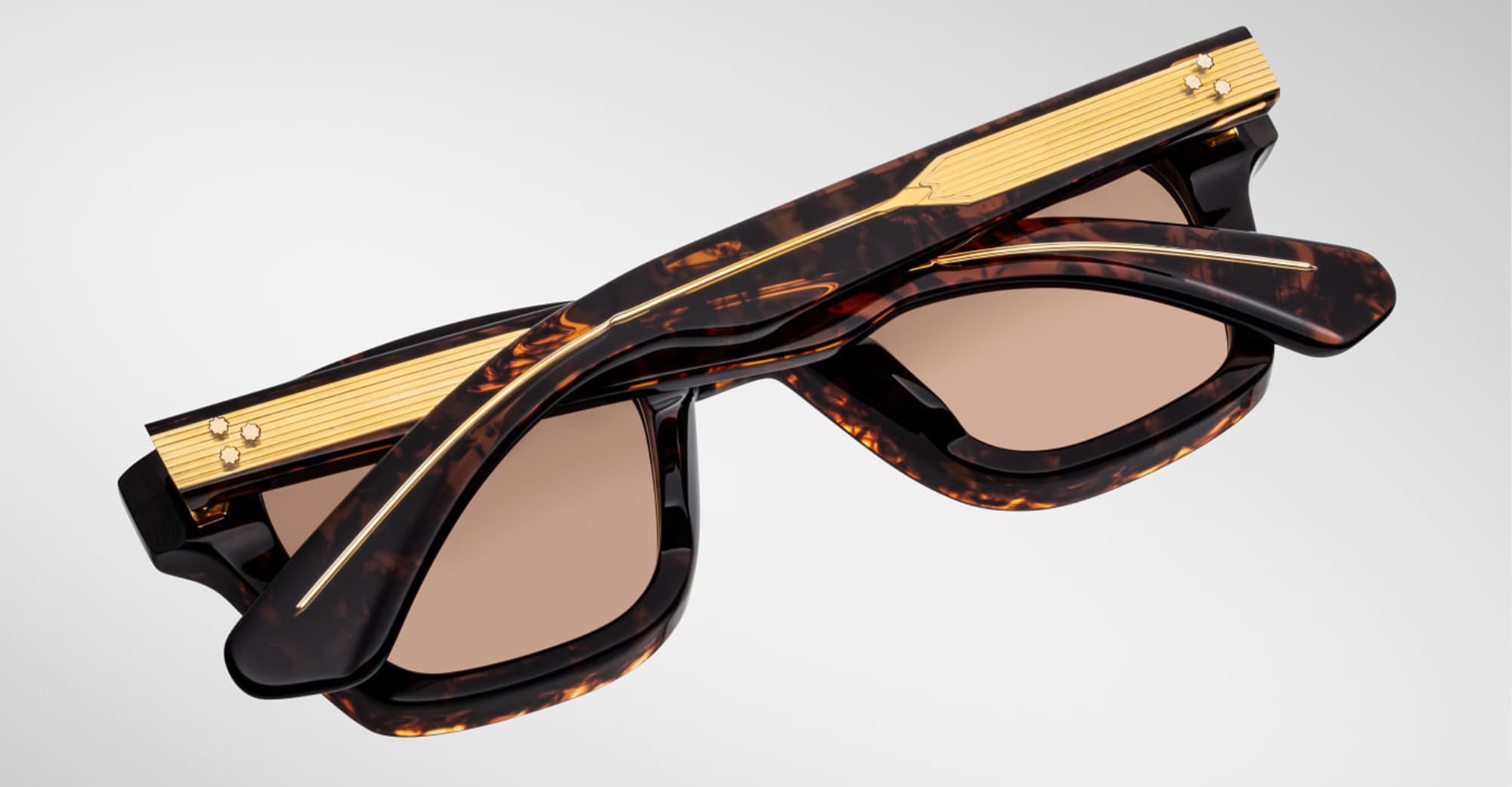 Ottica Mondello Roma - Jacques Marie Mage - JMMGU-6D - SONATA - AGAR - Acetate - shape Squared - Tortoise - EYEWEAR - SUNGLASSES - Unisex,Uomo,Donna,Women,Men - lens Brown - Made In Japan