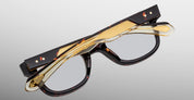 Ottica Mondello Roma - Jacques Marie Mage - JMMSTWRX-18Q - STEWART - ETNA RX - Acetate - shape Squared - Havana - EYEWEAR - EYEGLASSES - Unisex,Uomo,Donna,Women,Men - lens Clear - Made In Japan