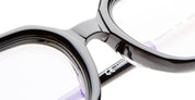 Ottica Mondello Roma - Kuboraum - KRO0P4BYB00000OP - MASK P4 - BLACK SHINE / IVORY RX - Acetate - shape  - black, ivory - EYEWEAR - EYEGLASSES - Uomo,Men - lens  - Made In Italy