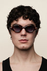 Ottica Mondello Roma - Paloceras - pebble-havana-gold-rx - PEBBLE - HAVANA GOLD RX - Acetate - shape Oval - Havana - EYEWEAR - SUNGLASSES - Unisex,Uomo,Donna,Women,Men - lens Gradient blue - Made In China