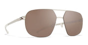 Ottica Mondello Roma - Mykita - 10081983 - ANGUS - SILVER / WHITE RX - stainless steel - shape  - Silver - EYEWEAR - SUNGLASSES - Uomo,Men - lens  - Made In Germany