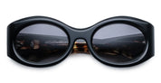 Ottica Mondello Roma - Jacques Marie Mage - JMMYC-11A - GIA - NOIR 11 - Acetate - shape Oval - Black - EYEWEAR - SUNGLASSES - Donna,Women - lens Gradient grey - Made In Japan