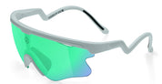 Ottica Mondello Roma - Alba Optics - 8050054517759 - DELTA LEI - ICE / VZUM F-LENS BTL - Tr90 - shape Mask - grey - EYEWEAR - SUNGLASSES - Unisex,Uomo,Donna,Women,Men - lens blue green - Made In Italy