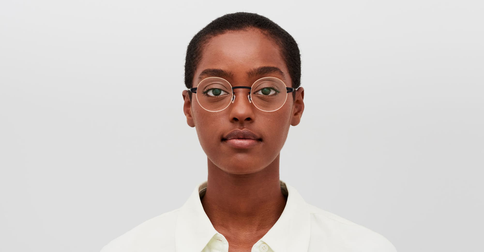 Ottica Mondello Roma - Mykita - 10090355 - LOVA - BLACK / GLOSSY GOLD RX - stainless steel - shape  - Black, gold - EYEWEAR - EYEGLASSES - Unisex,Uomo,Donna,Women,Men - lens  - Made In Germany