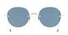 Ottica Mondello Roma - Thom Browne - UES938A-G0001-045-54 - RIMLESS OVERSIZED - SILVER - Titanium - shape Round - Silver - EYEWEAR - SUNGLASSES - Uomo,Men - lens Grey - Made In Japan