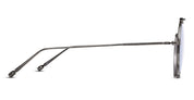 Ottica Mondello Roma - Matsuda - M3154.SG.AS.46 - M3154 - ANTIQUE SILVER / CAFE BLUE - Titanium - shape Round - Silver - EYEWEAR - SUNGLASSES - Unisex,Uomo,Donna,Women,Men - lens light blue - Made In Japan