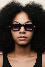 Ottica Mondello Roma - Paloceras - pebble-double-tortoise-sx - PEBBLE - DOUBLE TORTOISE SX - Acetate - shape Squared - Tortoise - EYEWEAR - SUNGLASSES - Unisex,Uomo,Donna,Women,Men - lens Gradient blue - Made In China