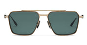 Ottica Mondello Roma - Akoni - AKS-523A-53 - TELESTO - 12K GOLD / BLACK PALLADIUM - Titanium - shape  - gold, black - EYEWEAR - SUNGLASSES - Uomo,Men - lens  - Made In Japan