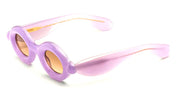 Ottica Mondello Roma - Paloceras - pebble-lilac-dream-rx - PEBBLE - LILAC DREAM RX - Acetate - shape Oval - violet - EYEWEAR - SUNGLASSES - Unisex,Uomo,Donna,Women,Men - lens Brown - Made In China