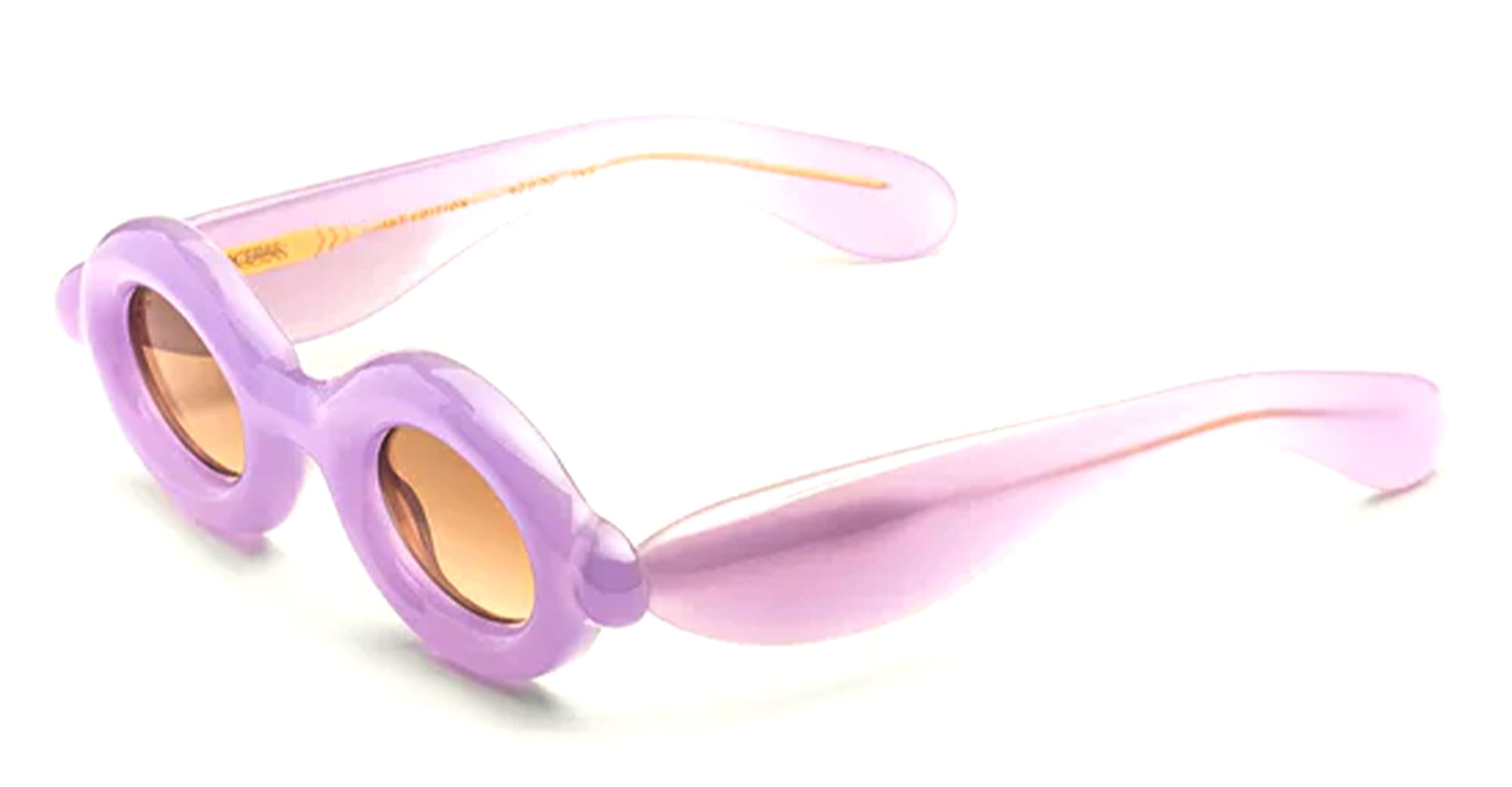 Ottica Mondello Roma - Paloceras - pebble-lilac-dream-rx - PEBBLE - LILAC DREAM RX - Acetate - shape Oval - violet - EYEWEAR - SUNGLASSES - Unisex,Uomo,Donna,Women,Men - lens Brown - Made In China