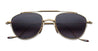 Ottica Mondello Roma - Jacques Marie Mage - JMMFY-C7 - FLYNN - CIA - Titanium - shape Aviator - light gold - EYEWEAR - SUNGLASSES - Uomo,Men - lens Gradient grey - Made In Japan